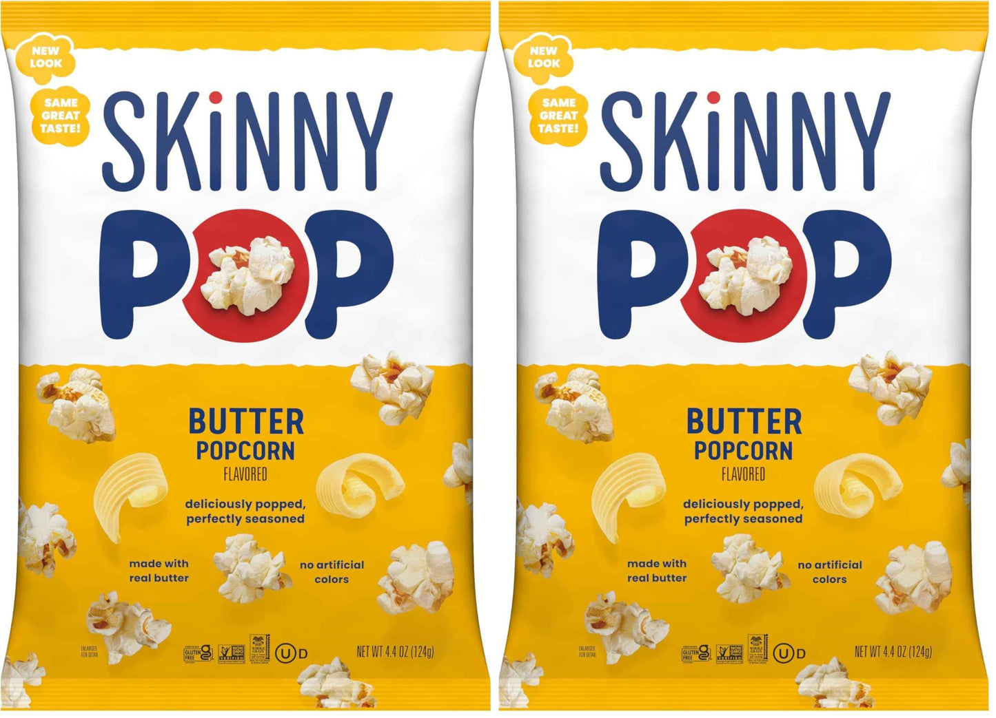 SkinnyPop Flavored Kettle Popcorn, Harry Potter Snacks, Gluten Free, Vegan, Non-GMO, Dairy Free, SkinnyPop, 5.3oz Grocery Sized Bag