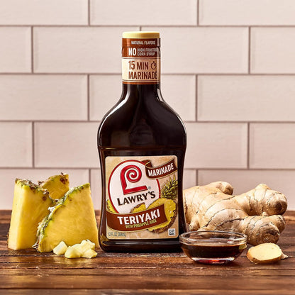 Lawry's_Teriyaki_With_Pineapple_Juice_Marinade,_12_fl_oz