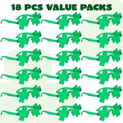 JOYIN_6_PCS_St._Patricks_Day_Sunglasses_Shamrock,_St_Patrick_Accessories_Shamrock_Glasses_Clover_Eyewear,_St_Patrick_Party_Favor_Supply