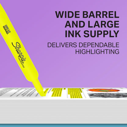 Sharpie_25162PP_Accent_Tank-Style_Highlighter,_Fluorescent_Yellow,_2-Pack