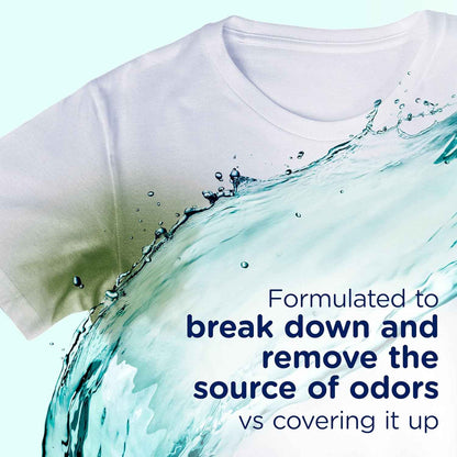 Downy RINSE & REFRESH Laundry Odor Remover and Fabric Softener, Safe on ALL Fabrics, Gentle on Skin, HE Compatible