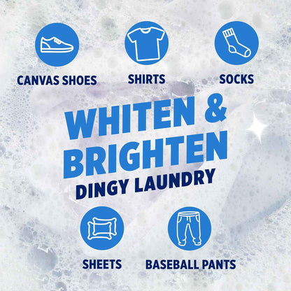 OxiClean White Revive Whitener & Stain Remover Liquid Additive, Water-Activated Oxygen Bleach for Laundry