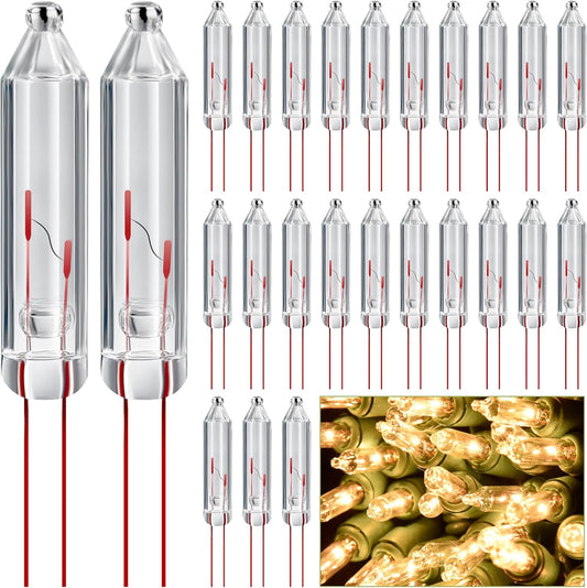 200_Pcs_Mini_Christmas_2.5_Volt_Replacement_Light_Bulbs_Christmas_Tree_Lights_String_Lights_Replacement_Bulbs_for_Indoor/Outdoor_Christmas_Lights_Decor_Home_Xmas_Tree