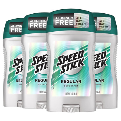 Speed_Stick_Men's_Deodorant,_Regular,_3_Ounce,_4_Pack