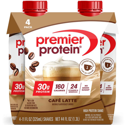 Premier Protein Shake, 30g Protein, No Added Sugar, 24 Vitamins & Minerals to Support Immune Health, Gluten-Free, 11 fl oz