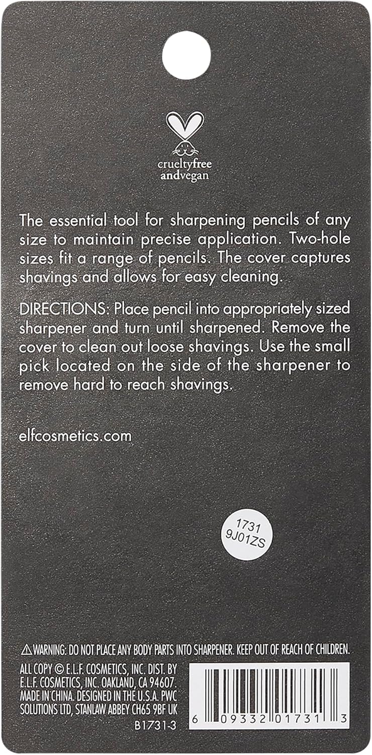 e.l.f.,_Dual-Pencil_Sharpener,_Convenient,_Essential_Tool,_Sharpens,_Easy_To_Clean,_Travel-Friendly,_Compact,_Includes_Bonus_Small_Sharpener