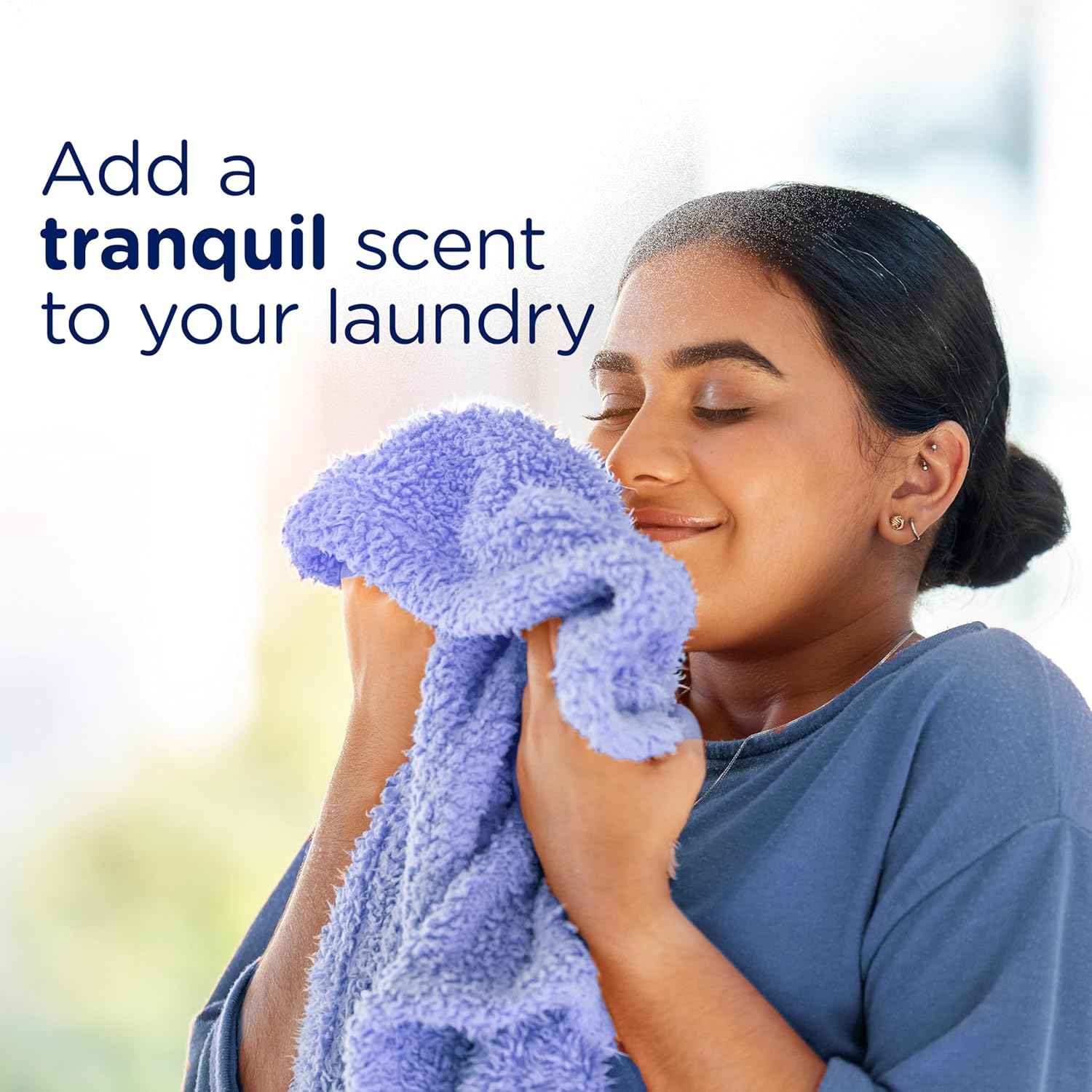 Downy Balance In-Wash Laundry Scent Booster Beads, Crisp Rain and Blue Eucalyptus scent, laundry scent beads, Long-lasting Freshness