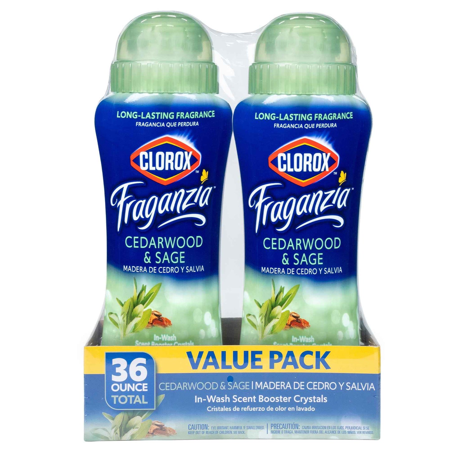 Clorox Fraganzia Laundry Scent Booster Crystals, In-Wash Fragrance Beads for Fresh-Smelling Clothes & Linens, Safe for All Fabrics & Colors, Easy-Pour Bottle