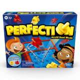 Hasbro Gaming Perfection Plus 2-Player Duel Mode Popping Shapes and Pieces Ages 5 and Up, Easter Gifts for Kids (Amazon Exclusive)