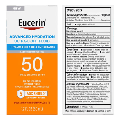 Eucerin_Sun_Advanced_Hydration_Ultra-Lightweight_Face_Sunscreen_SPF_50_with_Hyaluronic_Acid_&_Humectants,_Hydrating_Sunscreen_for_Face,_Non_Comedogenic_and_Hypoallergenic,_1.7_Fl_Oz_Bottle