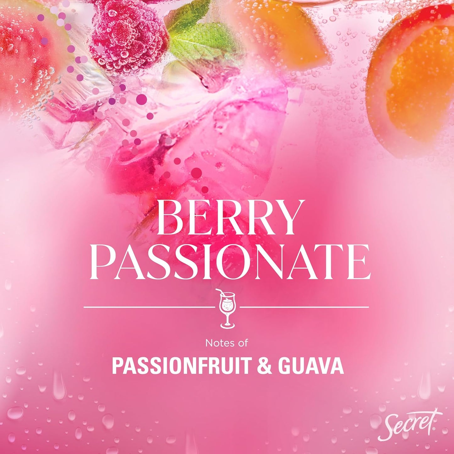 Secret_Fresh_Antiperspirant_Deodorant_for_Women,_72hr_Freshness_on_the_Rocks_with_Pro-Hyaluronic_Acid,_Miami_Mocktail_Edition,_Invisible_Solid,_Berry_Passionate_with_Passionfruit_&_Guava_Scent,_2.6_oz