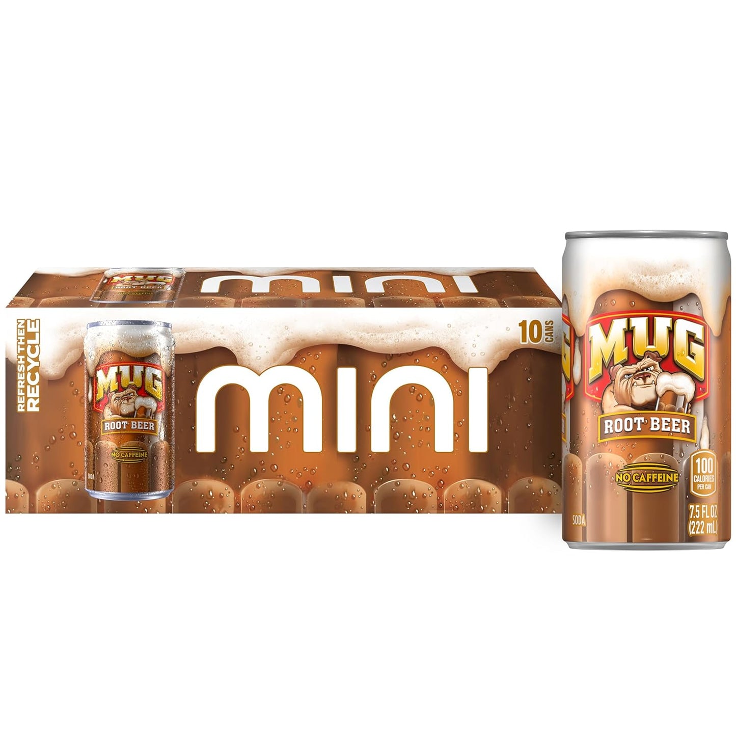 Mug_Root_Beer_Soda,_7.5_Ounce_Mini_Cans,_10_Pack
