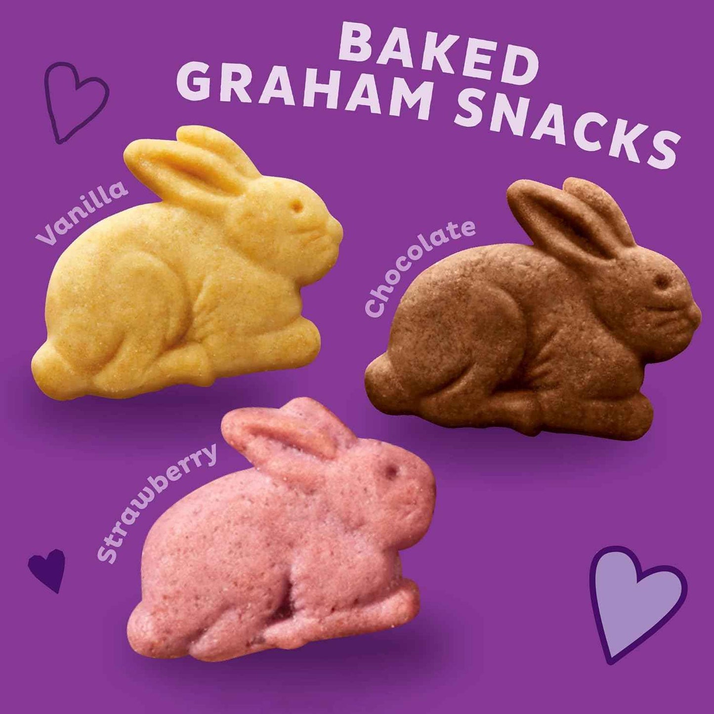 Annie's Organic Bunny Grahams Snacks, Neapolitan, 7.5 oz - Easter Day