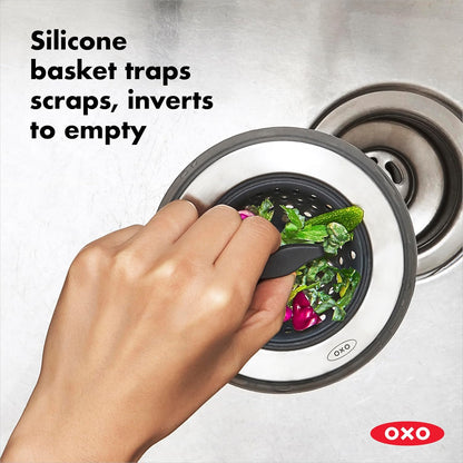 OXO_Good_Grips_2‑in‑1_Sink_Strainer_Stopper,_Sink_Drain_Strainer_for_Kitchen