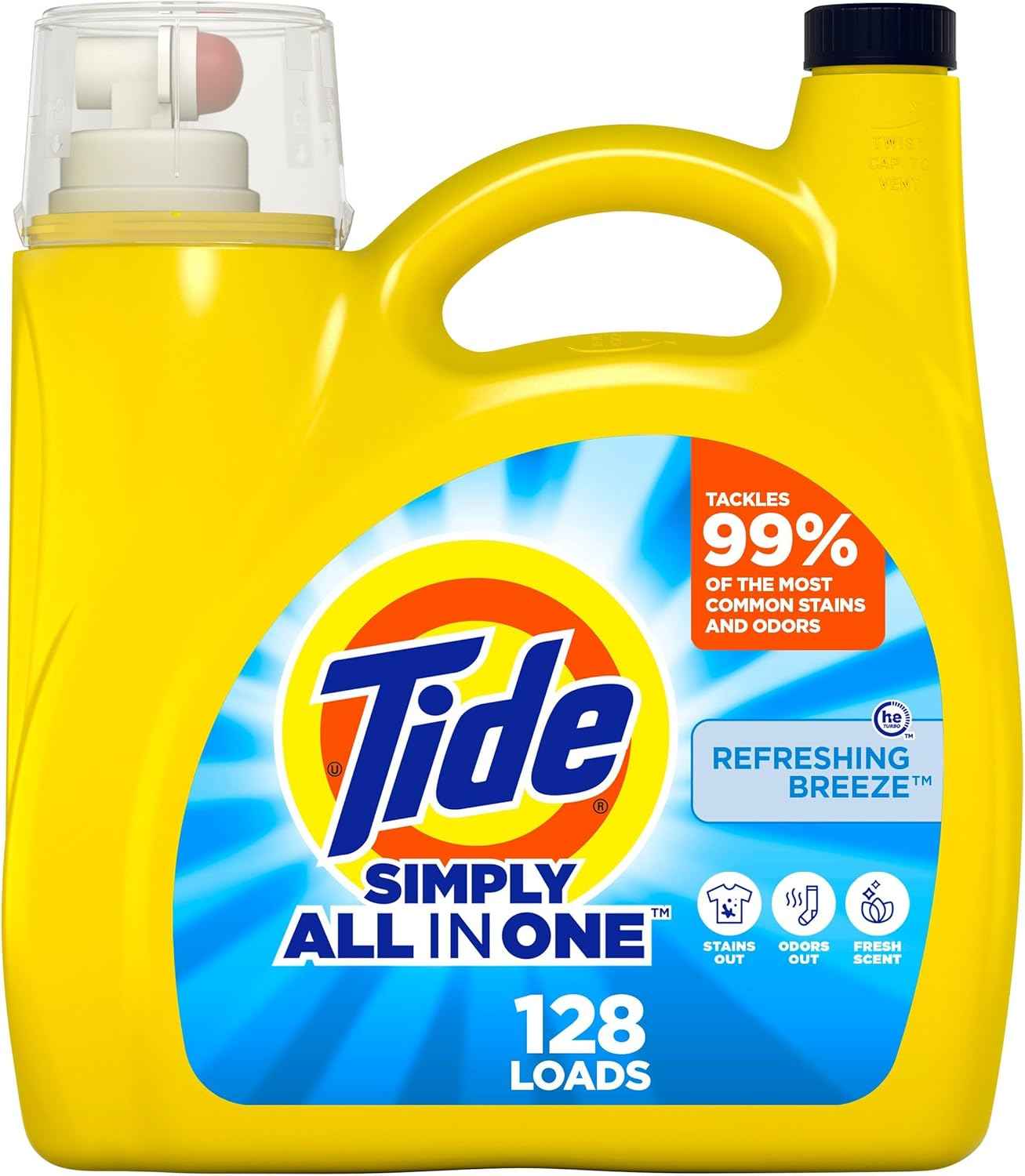 Tide Simply All-In-One Liquid Laundry Detergent