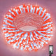 Red&White - 200LED/66FT