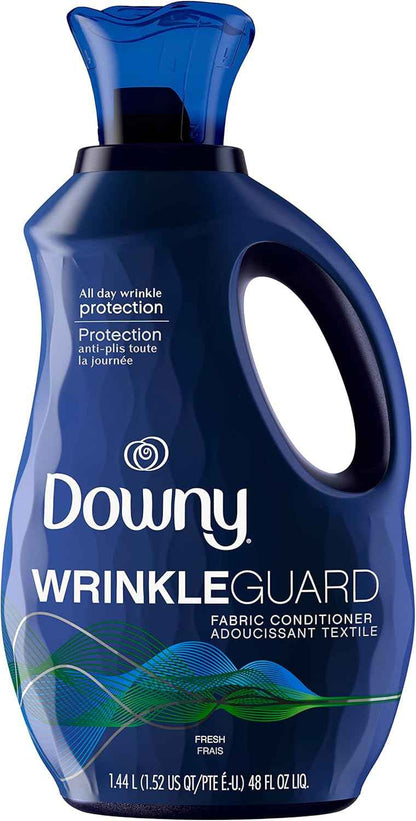 Downy WrinkleGuard Liquid Fabric Softener and Conditioner, Fresh
