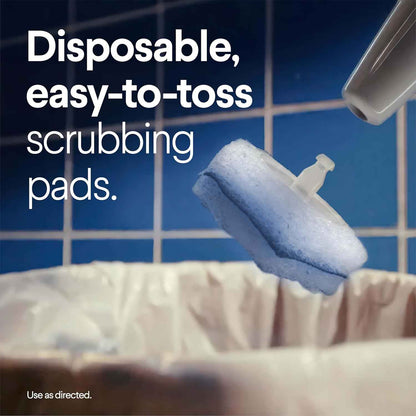 Clorox ToiletWand Disposable Toilet Cleaning System, Spring Cleaning Essential, ToiletWand, Storage Caddy, and Disinfecting ToiletWand Scrubbing Pad Refills