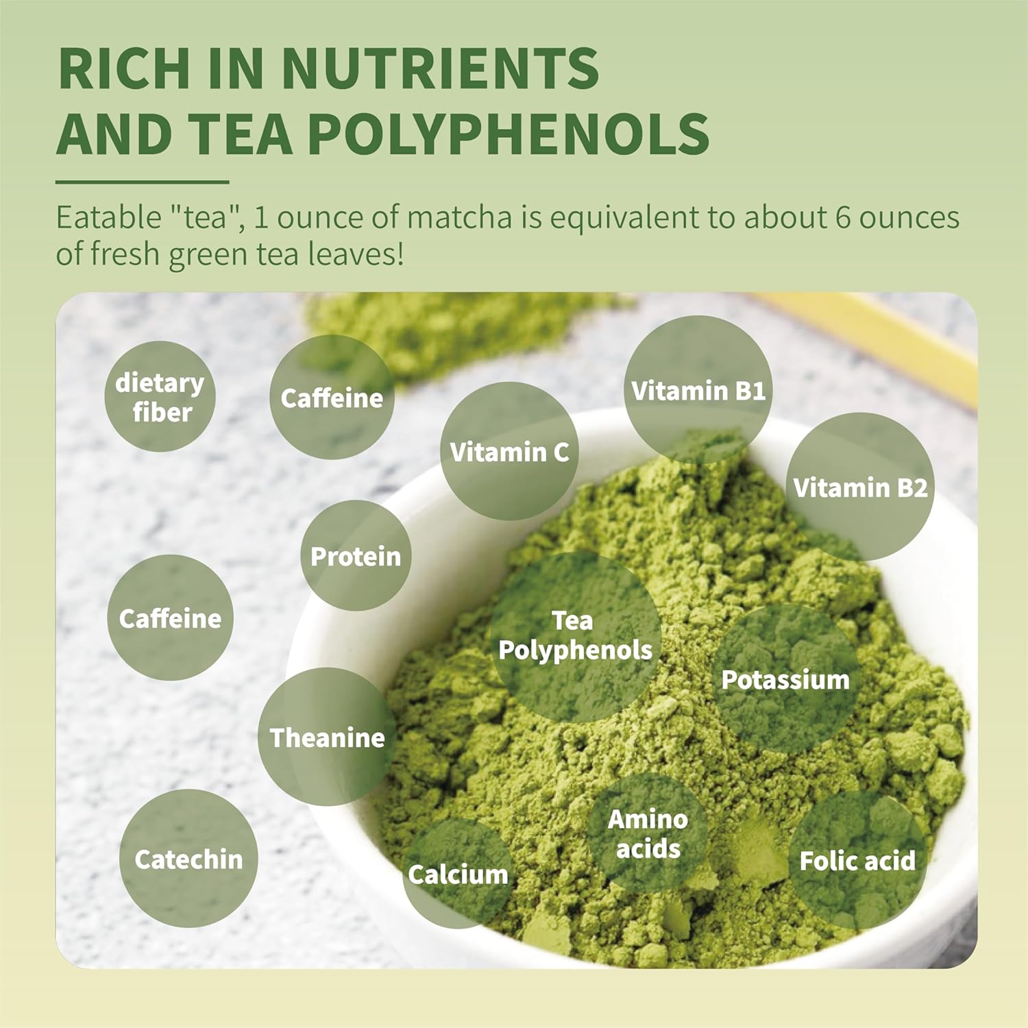 TIAN_HU_SHAN_Matcha_Green_Tea_Powder_3.5oz/100g,_Pure_Matcha_Powder_Culinary_Grade_Unsweetened_for_Lattes,_Cooking,_Baking,_Vegan_100%_Natural_（Package_May_Vary)