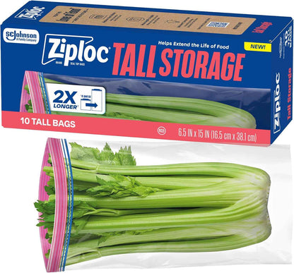 Ziploc Tall Food Storage Bags