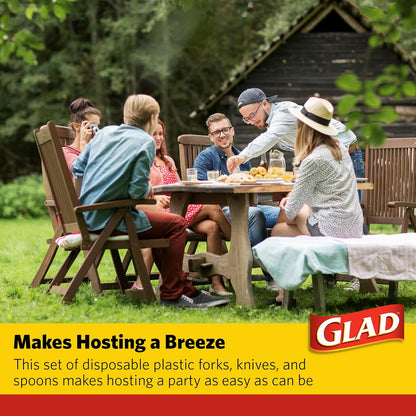 Glad_Clear_Disposable_Cutlery_Set_with_Heavy_Duty_Plastic_Forks,_Knives,_and_Spoons,_Reusable_Dishwasher_Safe_Plastic_Utensils_for_Parties_and_Everyday_Use,_240_Count