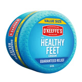 O'Keeffe's for Healthy Feet Foot Cream - Guaranteed Relief for Extremely Cracked, Dry Feet, Repairing Skincare, Instantly Boosts and Retains Moisture Levels