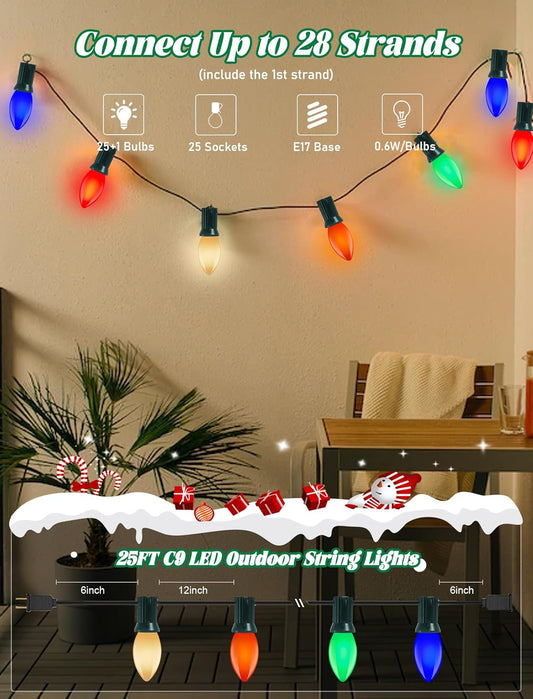 C9_LED_Christmas_Lights_Outdoor_25Ft_Outdoor_Christmas_Decorations_String_Light_Waterproof_with_26_C9_LED_Multicolor_Bulbs,_Hanging_Vintage_Christmas_Lights_for_Patio_Roofline_Garden_Holiday_Party