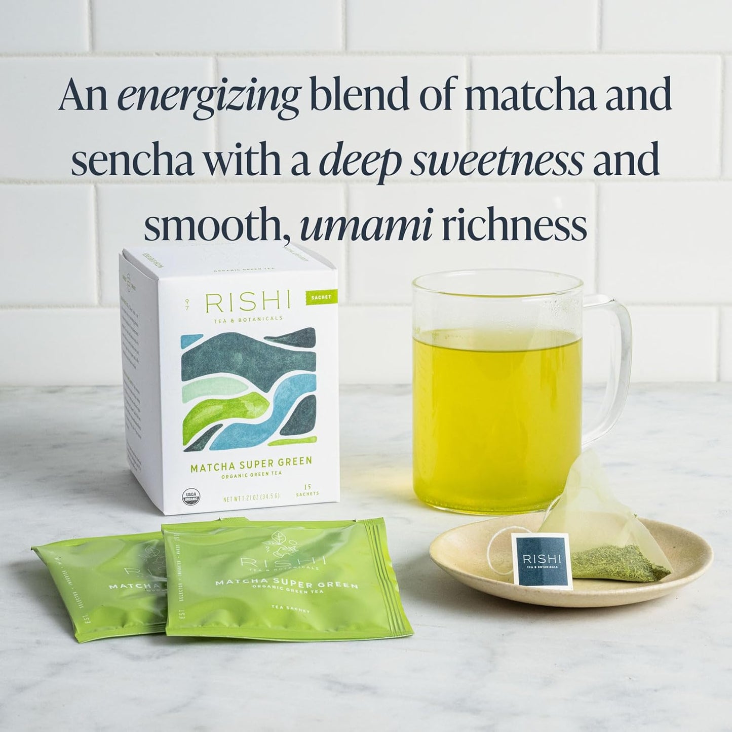Rishi_Tea_Matcha_Super_Green_Japanese_Tea_-_Organic,_Caffeinated_Sachet_Bags,_Umami,_Antioxidant_Rich_Sencha_&_Matcha_Blend_-_15_Count_(Pack_of_1)