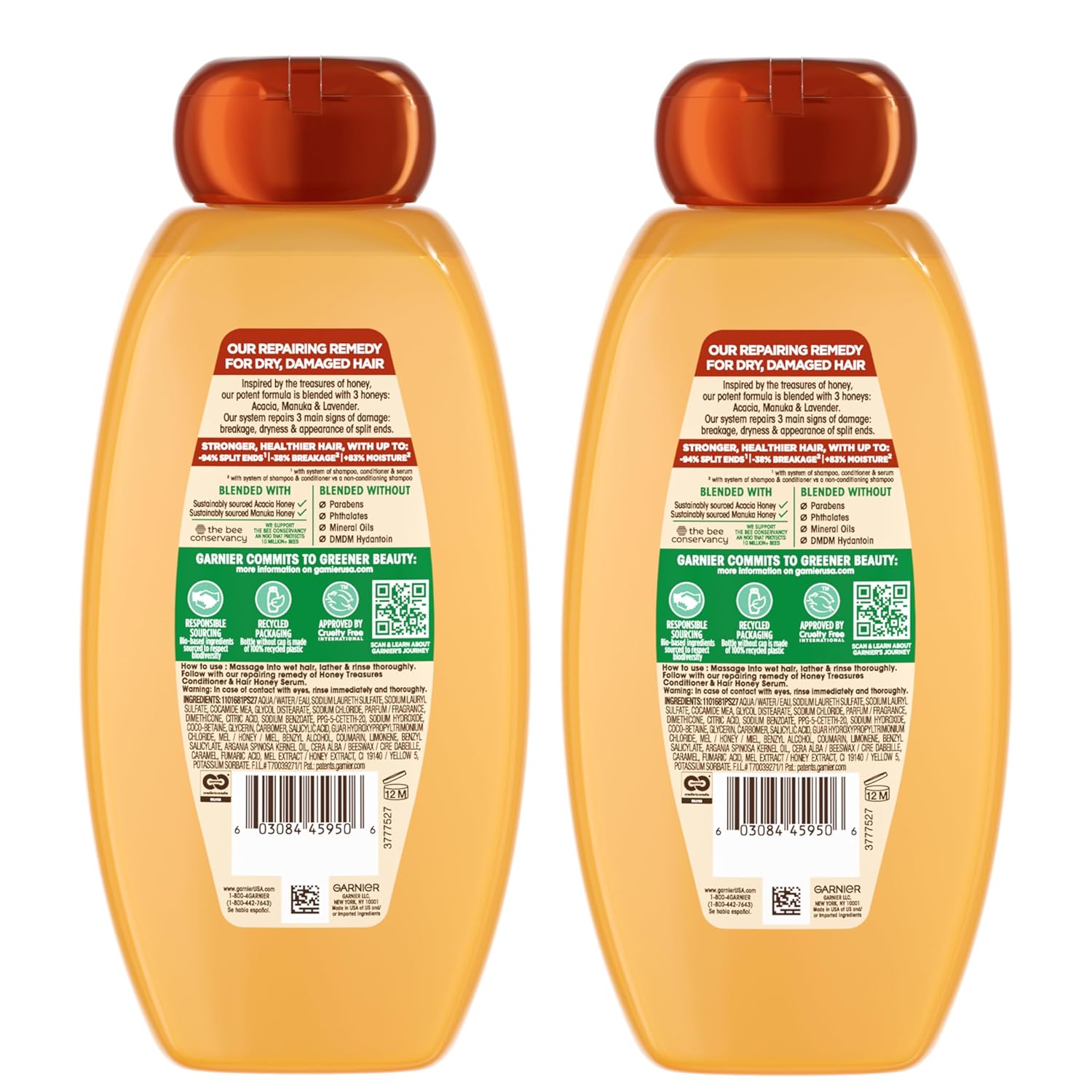 Garnier_Whole_Blends_Honey_Treasures_Repairing_Shampoo,_for_Dry,_Damaged_Hair,_22_Fl_Oz,_2_Count_(Packaging_May_Vary)