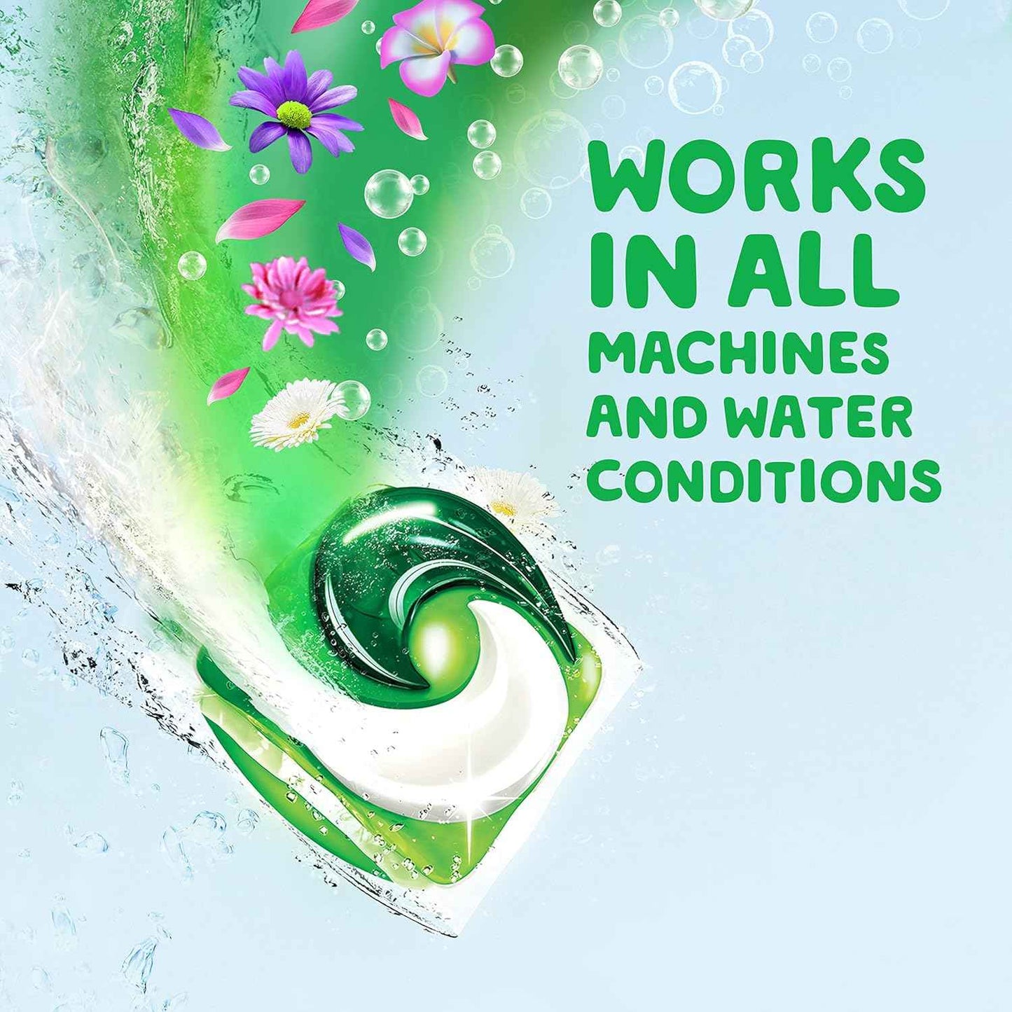 Gain Flings Laundry Detergent Pacs with Odor Defense, Super Fresh Blast Scent, HE 3in1 with Febreze and Oxi