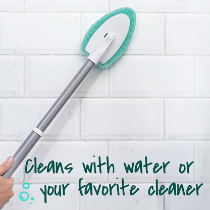 Scotch-Brite_Extendable_Tub_&_Tile_Scrubber_Kit,_Includes_1_Handle_and_3_Non-Scratch_Scrubber_Pads