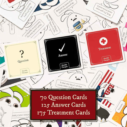 Horrible Therapist: by Exploding Kittens - A Card Game for 3-8 Players, Ages 17+ - Adult Party Game for Family Night