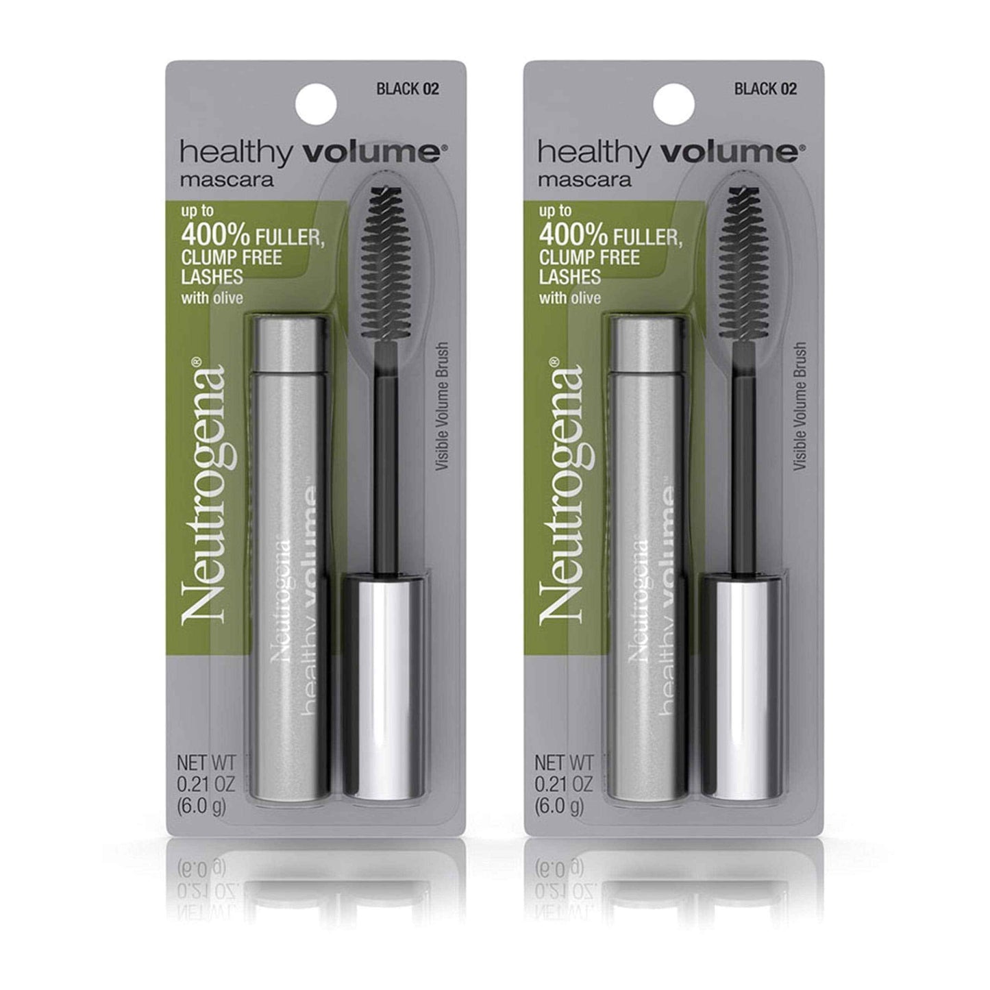 Neutrogena Lash-Plumping Waterproof Mascara, Volumizing and Conditioning Mascara with Olive Oil to Build Fuller Lashes, Clump-, Smudge- and Flake-Free