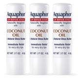 Aquaphor Naturally Inspired Lip Repair Stick with Coconut Oil and Natural Shea Butter, Hydrating Lip Balm Immediately Relieves Dryness and Soothes Chapped Lips, 0.17 Oz Stick