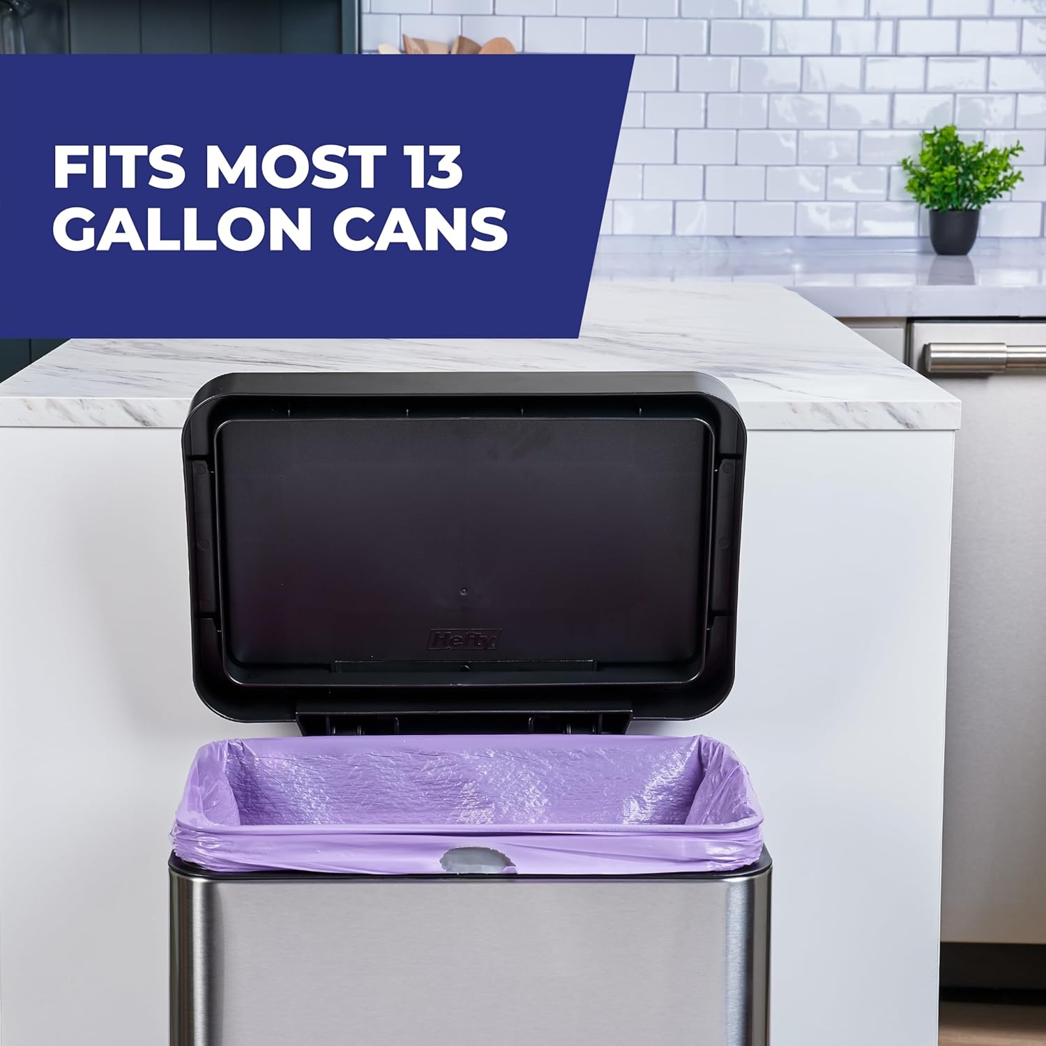 Hefty_Ultra_Strong_13_Gallon_Trash_Bags,_Tall_Kitchen_Trash_Bags_13_Gallon_Size,_Resist_Leaks,_Punctures,_and_Rips,_Continuous_Odor_Control,_Purple,_Fabuloso_Scent,_110_Bags