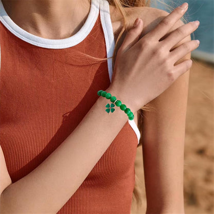 Bovemee_Green_Nature_Stone_Clove_Bracelet_Four-Leaf_Clover_Female_Heart_Charm_Clover_Peacock_Bracelet_Lucky_Bracelet_Trendy_Gift_for_Women