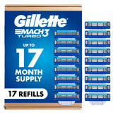 Gillette Mach3 Razor Refills for Men