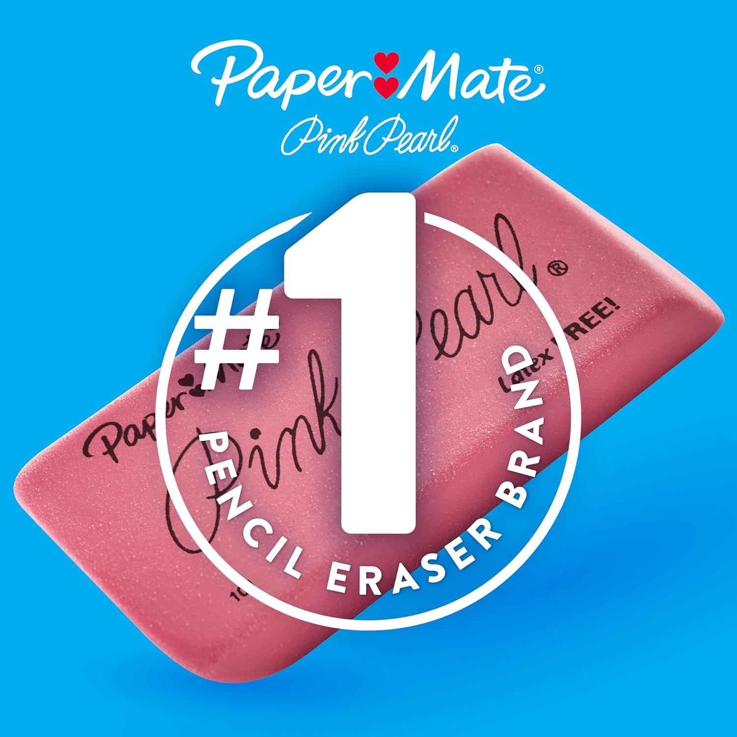 Paper_Mate_Erasers,_Pink_Pearl,_12_Count_-_Latex_Free_and_Smudge_Resistant,_Back_to_School,_Teacher_Supplies