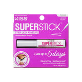 KISS SuperStick 5-Day Extended Wear Strip Lash Adhesive, Quick Drying Lash Glue, Witch Hazel & Cactus Extract Infused, Brush Applicator, Net Wt. 4.8g (0.17 oz.)