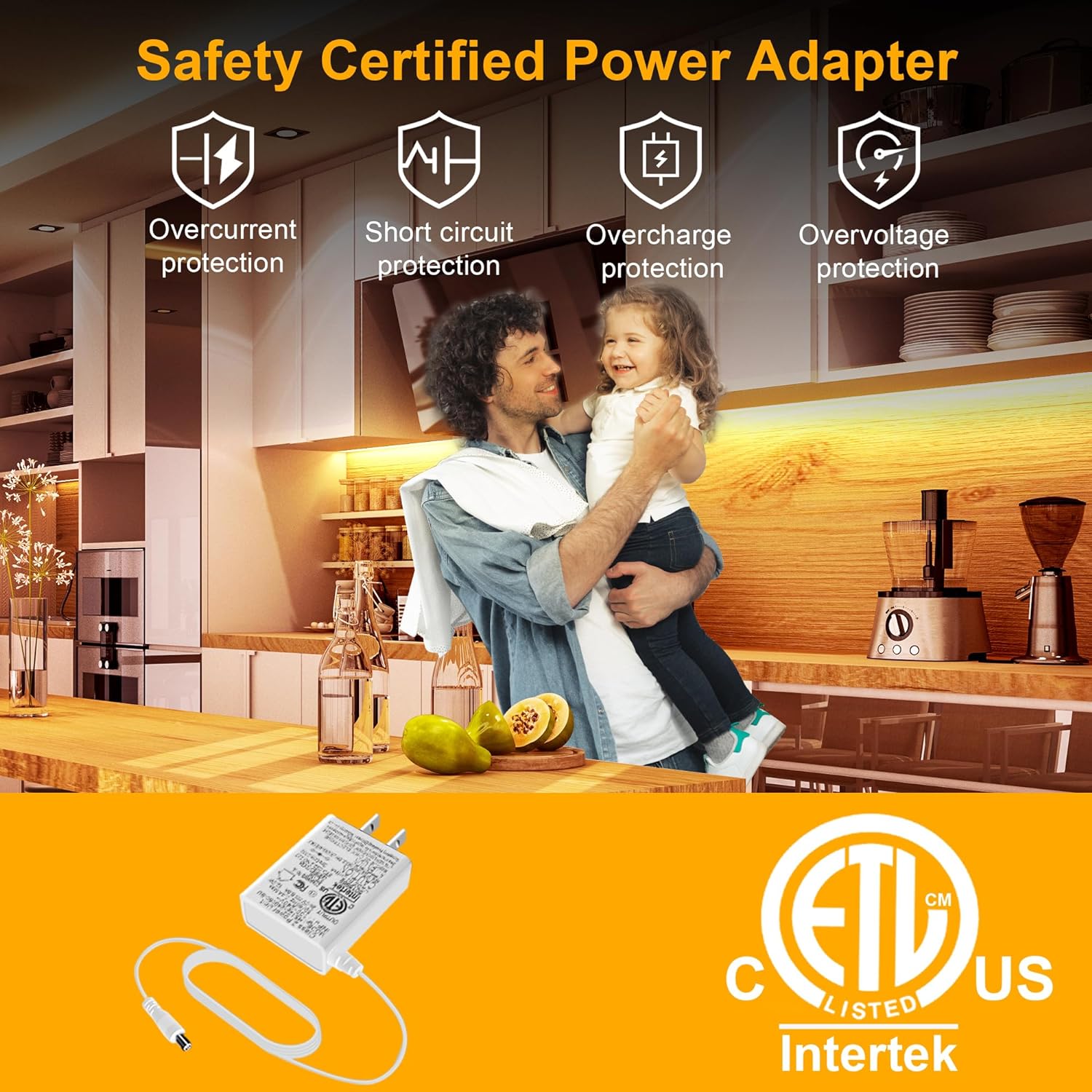 LAFULIT_Under_Cabinet_Lighting_Kit,_13FT_/_16.4FT_Flexible_LED_Strip_Lights_with_Remote_&_Power_Adapter,_2700K–6000K_Warm/Neutral/Daylight_White_&_Multicolor_Options,_for_Kitchen_Cabinets,_Shelves,_Desks_&_Counters