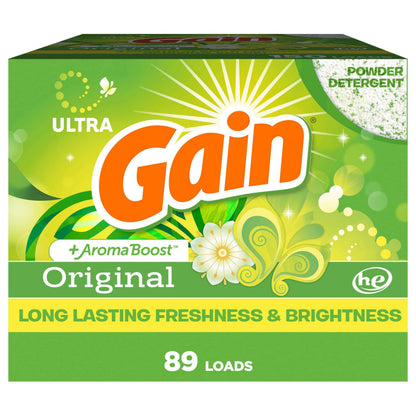 Gain Powder Laundry Detergent, Original Scent