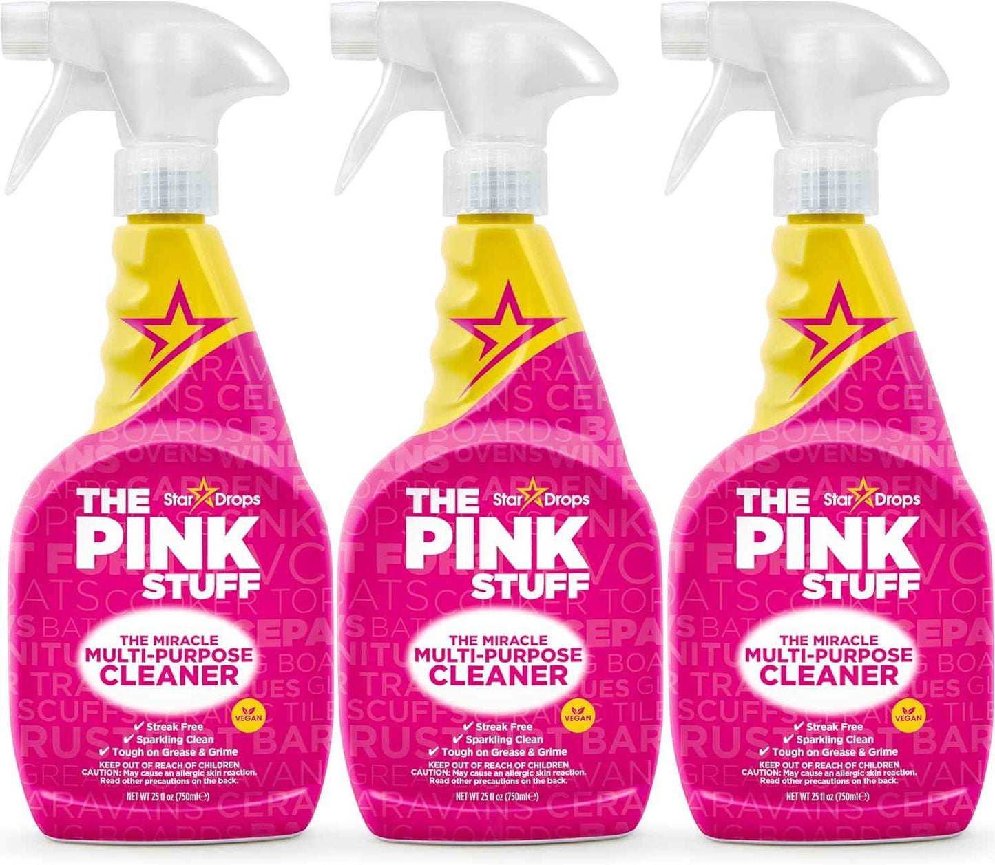 Stardrops - The Pink Stuff - a magical 750ml multi-purpose cleaning spray.