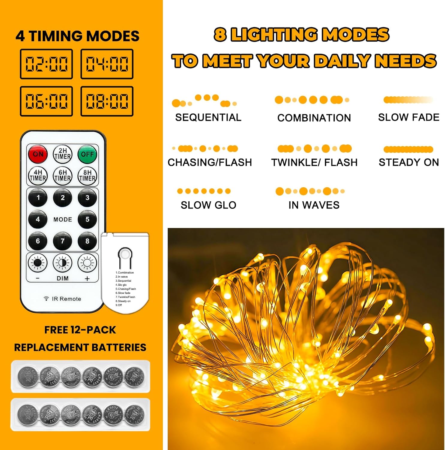 HXWEIYE_6_Pack_Fairy_Lights_Battery_Operated_with_Remote_&_Timer,_7ft_20LED_Mini_Firefly_Starry_Lights_Mason_Jar_Lights_for_Indoor_Outdoor_Bottle_Tree_Party_Wedding_Thanksgiving(Warm_White)
