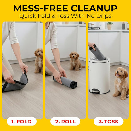 Glad_for_Pets_Black_Charcoal_Puppy_Pads_-_6-Layer_Leak-Proof_Construction,_Activated_Carbon_Odor_Control,_Pheromone_Attractant_-_Disposable_Dog_Pee_Pads_for_Potty_Training,_23_x_23_in,_100_Count