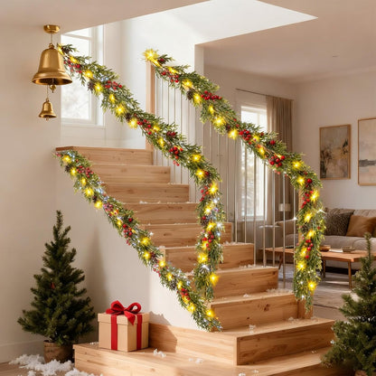 Christmas_Garland_with_Lights_Pine_Garland_Lighted_Prelit_Christmas_Garlands_for_Mantle_Stairs_Xmas_Garlands_Lighted_Garland_Battery_Operated_Home_Decor_Christmas_Decorations_Outdoor_Indoor