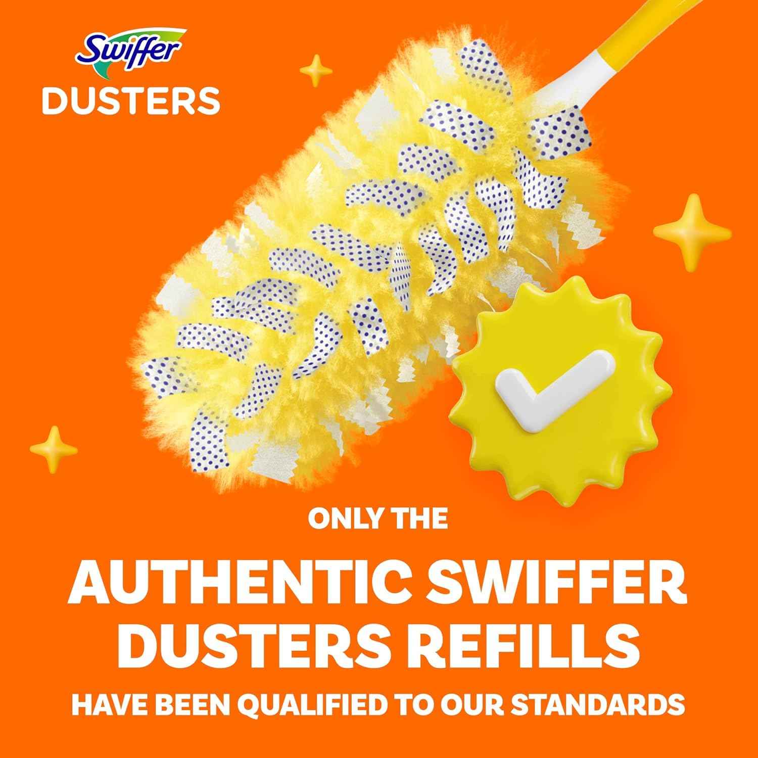 Swiffer Dusters Multi-Surface Heavy Duty Duster Refills, Unstopables Fresh Scent, 11 Count