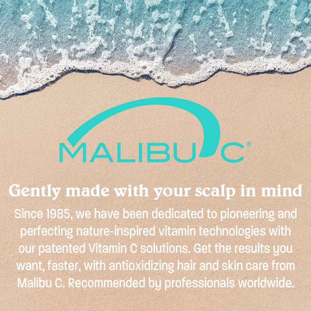 Malibu C Swimmers Wellness Shampoo - Protects Hair Against Chlorine Damage & Combats Brittle Hair - Swimmers Shampoo for Removing Pool Elements