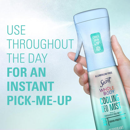 Secret_Cooling_Aluminum_Free_Whole_Body_Deodorant_Mist_for_Women,_24hr_Odor_Protection,_Instant_Cooling_Relief,_Soothes_&_Revitalizes_Skin,_PH_Balanced_Formula,_Invigorating_Mint_Scent,_5.2_fl_oz