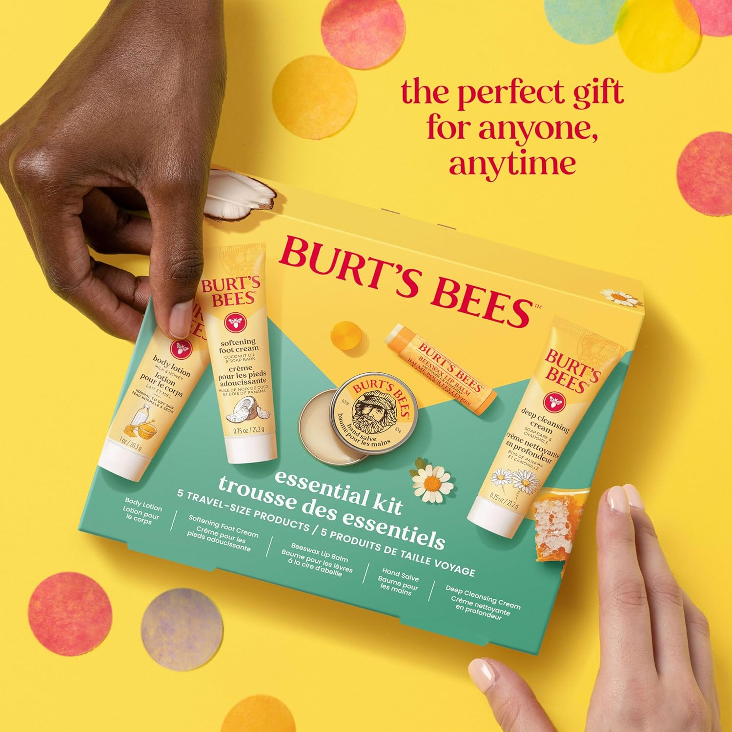 Burt's_Bees_Mothers_Day_Gifts_Ideas_-_Essentials_Everyday_Set,_5_Travel_Size_Products_-_Deep_Cleansing_Cream,_Hand_Salve,_Body_Lotion,_Foot_Cream_and_Original_Lip_Balm