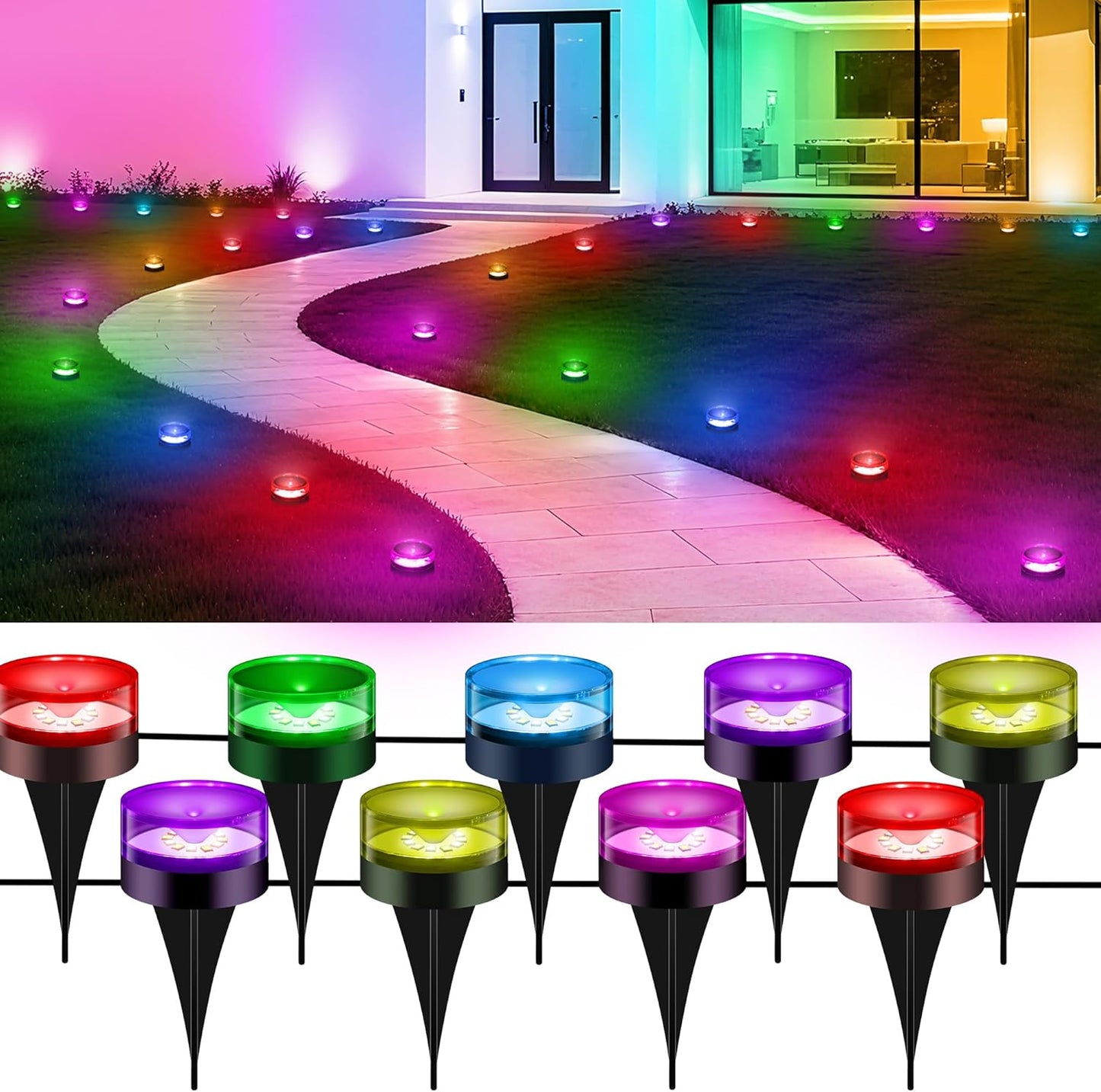 Christmas_Pathway_Lights,_50FT_with_15_RGBIC_LED_Light_with_App_Control,_Waterproof_Outdoor_Ground_Lights_for_Outside_Roofline_Decor,_Pathway_Decor,_Walkway,Party,_Holiday_Xmas_Decoration